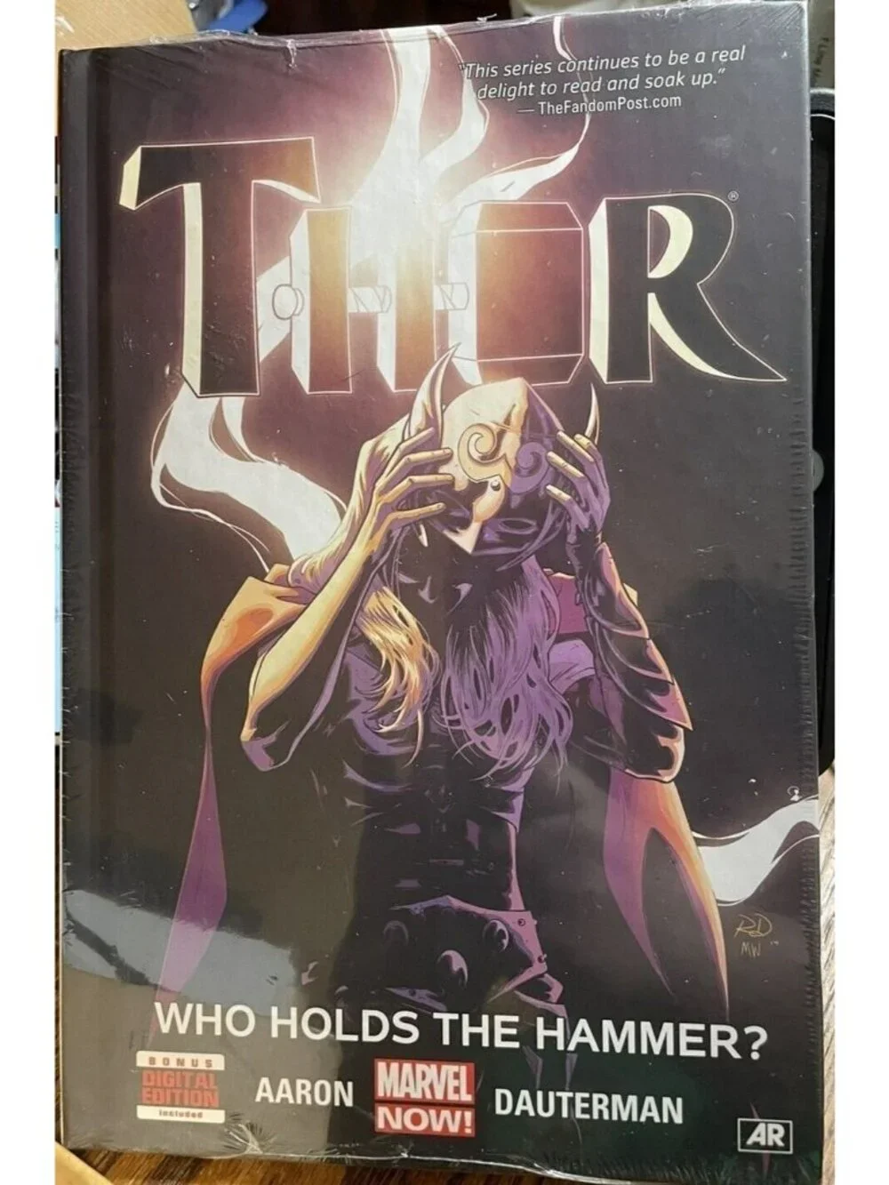 Thor: Who Holds The Hammer Hardcover Comic By Aaron & Dauterman Marvel Now! 2014